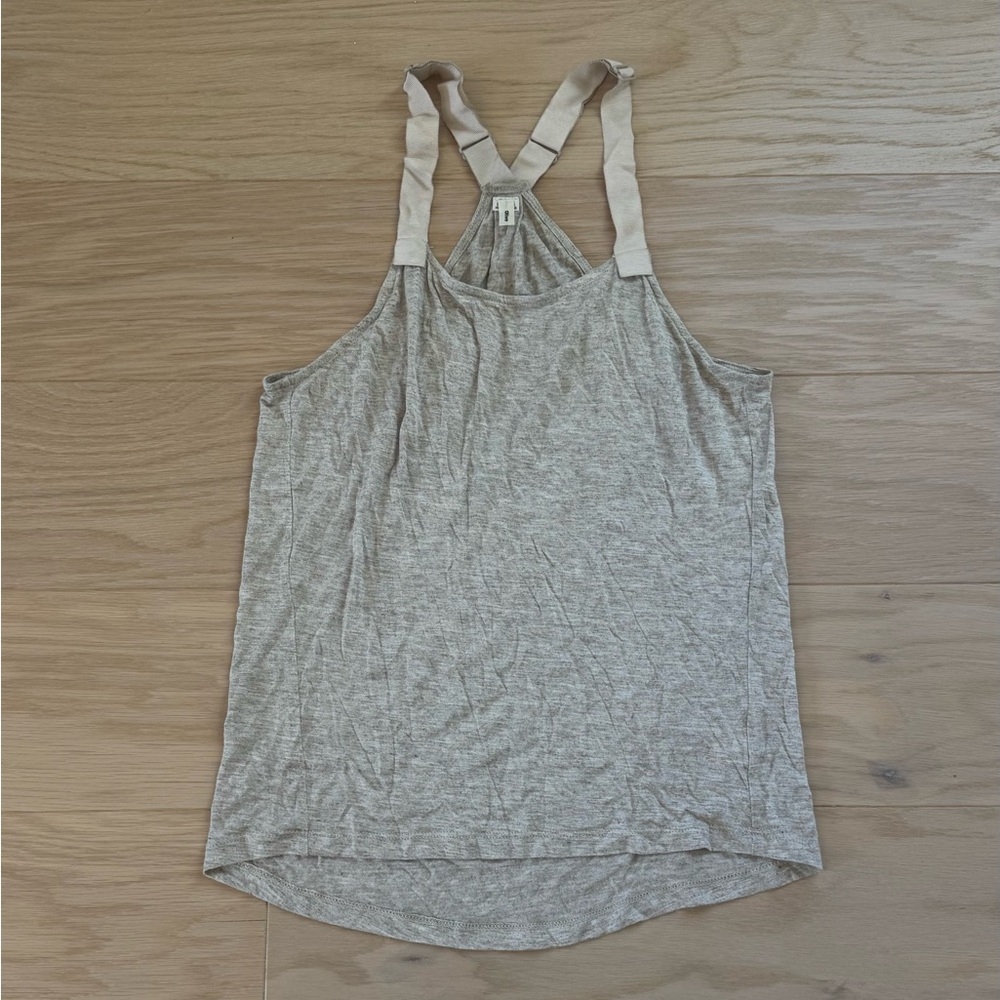Olive Olivia women’s neutral brown tank top size Small